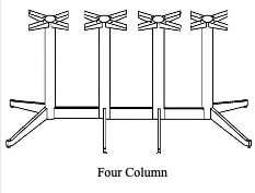 FCM-1100 PEDESTAL BASE