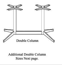 FCM-1100 PEDESTAL BASE