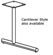 FCM-1600 SERIES PEDESTAL Single T BASE