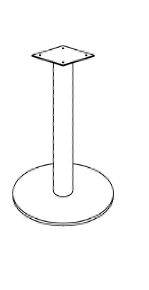 FCM-DC210 SERIES DISC/COLUMN BASE