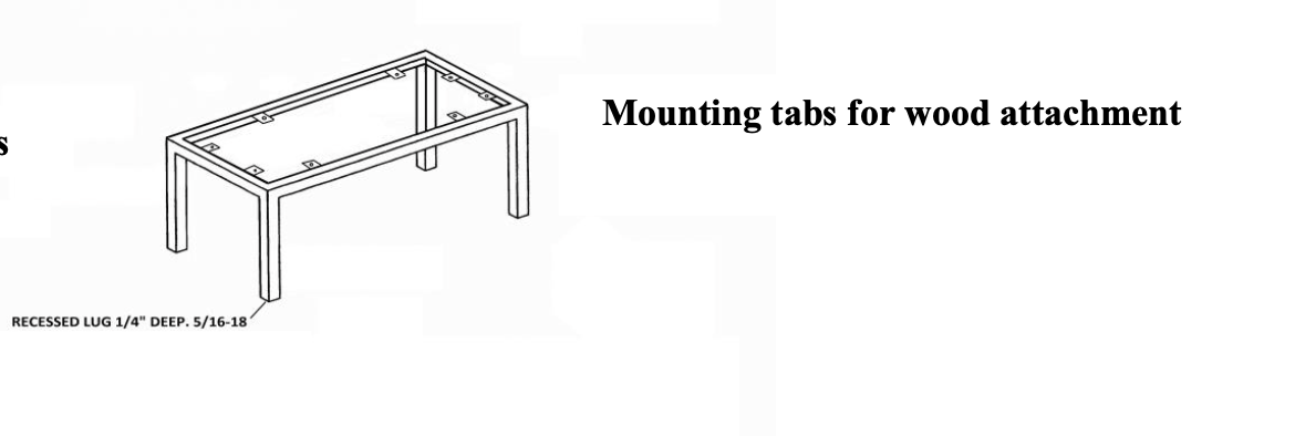 FCM-P2025 PARSONS TABLE